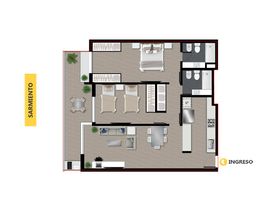 Appartement 2 chambre à vendre à Rosario, Santa Fe, Rosario, Santa Fe