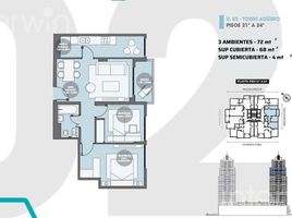 2 Habitación Apartamento en venta en Abasto de Buenos Aires, Capital Federal, Capital Federal