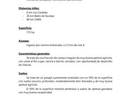  Grundstück zu verkaufen in Campana, Buenos Aires, Campana