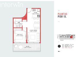 1 Schlafzimmer Appartement zu verkaufen in Federal Capital, Buenos Aires, Federal Capital, Buenos Aires, Argentinien