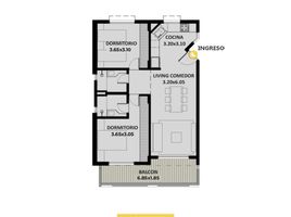 2 Habitación Apartamento en venta en Santa Fe, Rosario, Santa Fe