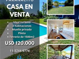 3 Habitación Casa en venta en Islas Del Ibicuy, Entre Rios, Islas Del Ibicuy