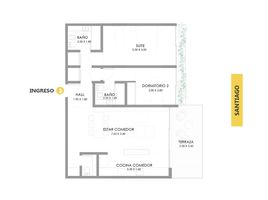 2 Schlafzimmer Appartement zu verkaufen in Rosario, Santa Fe, Rosario, Santa Fe