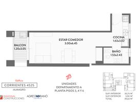 Estudio Apartamento en venta en Capital Federal, Buenos Aires, Capital Federal