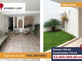 4 Schlafzimmer Villa zu verkaufen in Morelia, Michoacan, Morelia