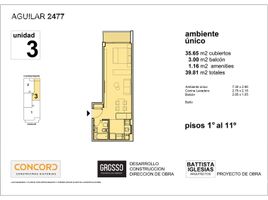 Estudio Apartamento en venta en Capital Federal, Buenos Aires, Capital Federal