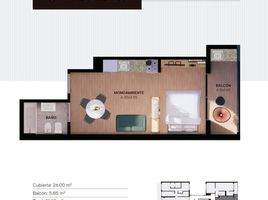 Studio Appartement zu verkaufen in Federal Capital, Buenos Aires, Federal Capital