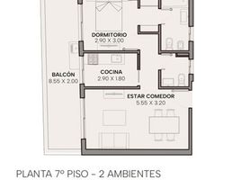 Appartement 1 chambre à vendre à Federal Capital, Buenos Aires, Federal Capital