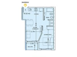 1 Schlafzimmer Appartement zu verkaufen in Rosario, Santa Fe, Rosario, Santa Fe
