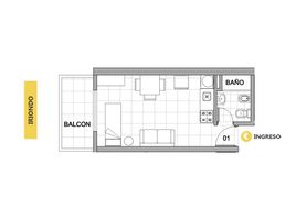 Estudio Apartamento en venta en Rosario, Santa Fe, Rosario