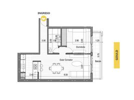 Appartement 1 chambre à vendre à Rosario, Santa Fe, Rosario, Santa Fe