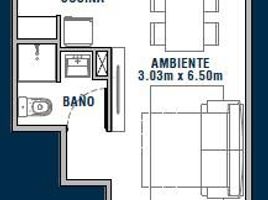 Studio Apartment for sale in Federal Capital, Buenos Aires, Federal Capital