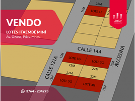  Terreno (Parcela) en venta en Misiones, Capital, Misiones