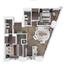 Condominium 2 chambre à louer à Naucalpan De Juarez, Mexico, Naucalpan De Juarez