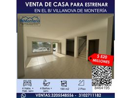 4 Habitación Villa en venta en Monteria, Córdoba, Monteria