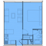 1 Bedroom Condo for rent in Chile, Santiago, Santiago, Santiago, Chile