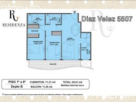 2 Schlafzimmer Wohnung zu verkaufen in Federal Capital, Buenos Aires, Federal Capital, Buenos Aires