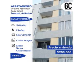 3 Habitación Apartamento en alquiler en Atlantico, Soledad, Atlantico