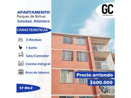 3 Habitación Apartamento en alquiler en Atlantico, Soledad, Atlantico