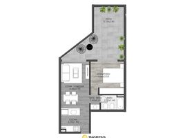 Condominium 1 chambre à vendre à Rosario, Santa Fe, Rosario, Santa Fe