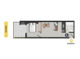 Estudio Apartamento en venta en Santa Fe, Rosario, Santa Fe