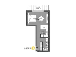 Estudio Apartamento en venta en Santa Fe, Rosario, Santa Fe