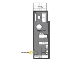 Studio Appartement zu verkaufen in Rosario, Santa Fe, Rosario