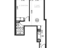 1 Schlafzimmer Appartement zu verkaufen in Rosario, Santa Fe, Rosario, Santa Fe