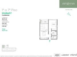 1 Schlafzimmer Wohnung zu verkaufen in Federal Capital, Buenos Aires, Federal Capital