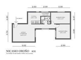 2 Schlafzimmer Wohnung zu verkaufen in Federal Capital, Buenos Aires, Federal Capital