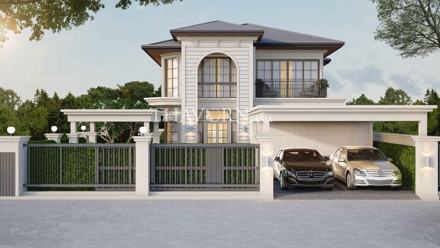 3 Bedrooms House for sale In Rungsii Village Pattaya Nong Prue Pattaya