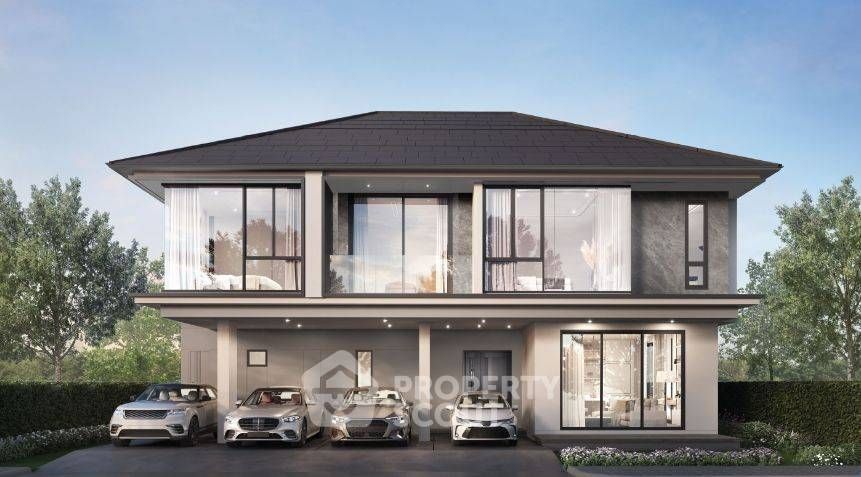 4 Bedrooms House for sale In Pruksa Ville Krungthep Kreetha Wongwaen Saphan Sung Bangkok