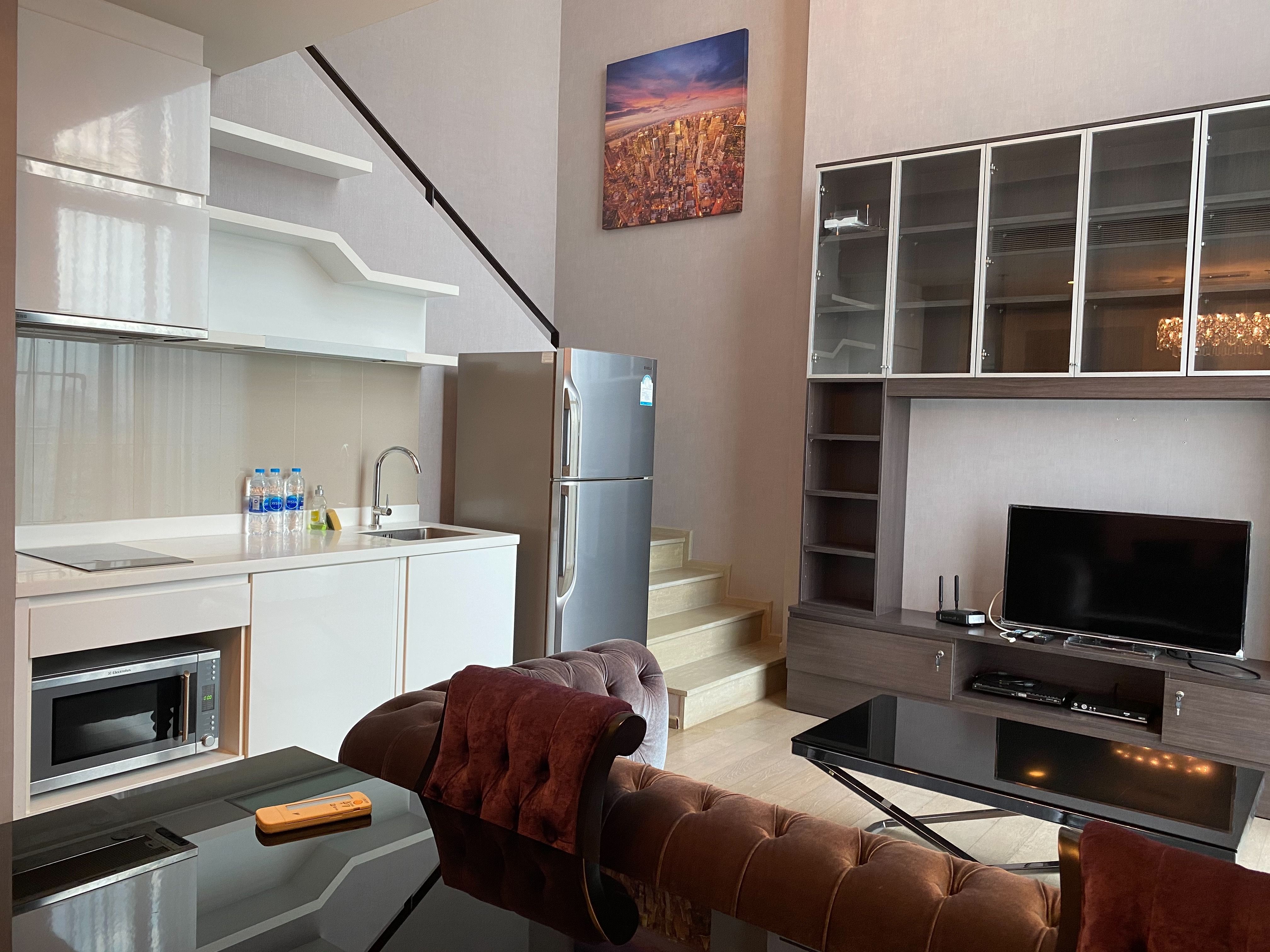 2 Bedrooms Condo for rent In Pyne By Sansiri Thanon Phet Buri Bangkok