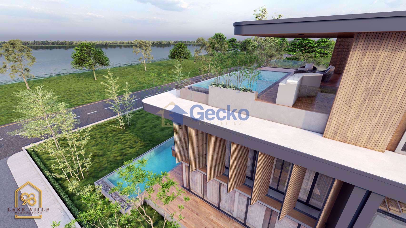 5 Bedrooms House for sale In 98 Lakeville Mabprachan Pong Pattaya