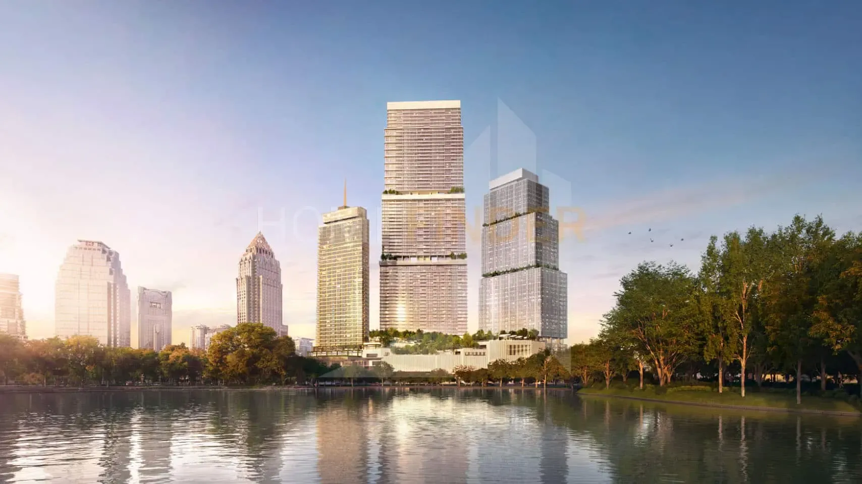 3 Bedrooms Condo for sale In Dusit Central Park Si Lom Bangkok