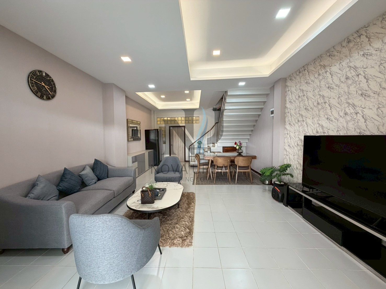 3 Bedroom Townhouse For Rent In Nong Prue, Chon Buri