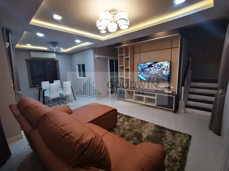 3 Bedroom House For Rent At Baan Fah Greenery Pattaya