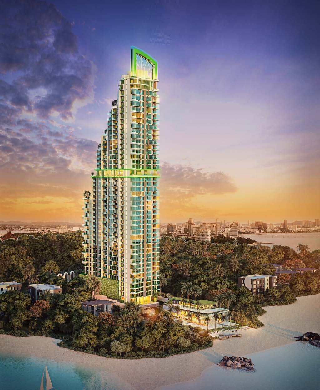 4 Bedrooms Condo for sale In The Riviera Palm Beach Wongamat Na Kluea Pattaya