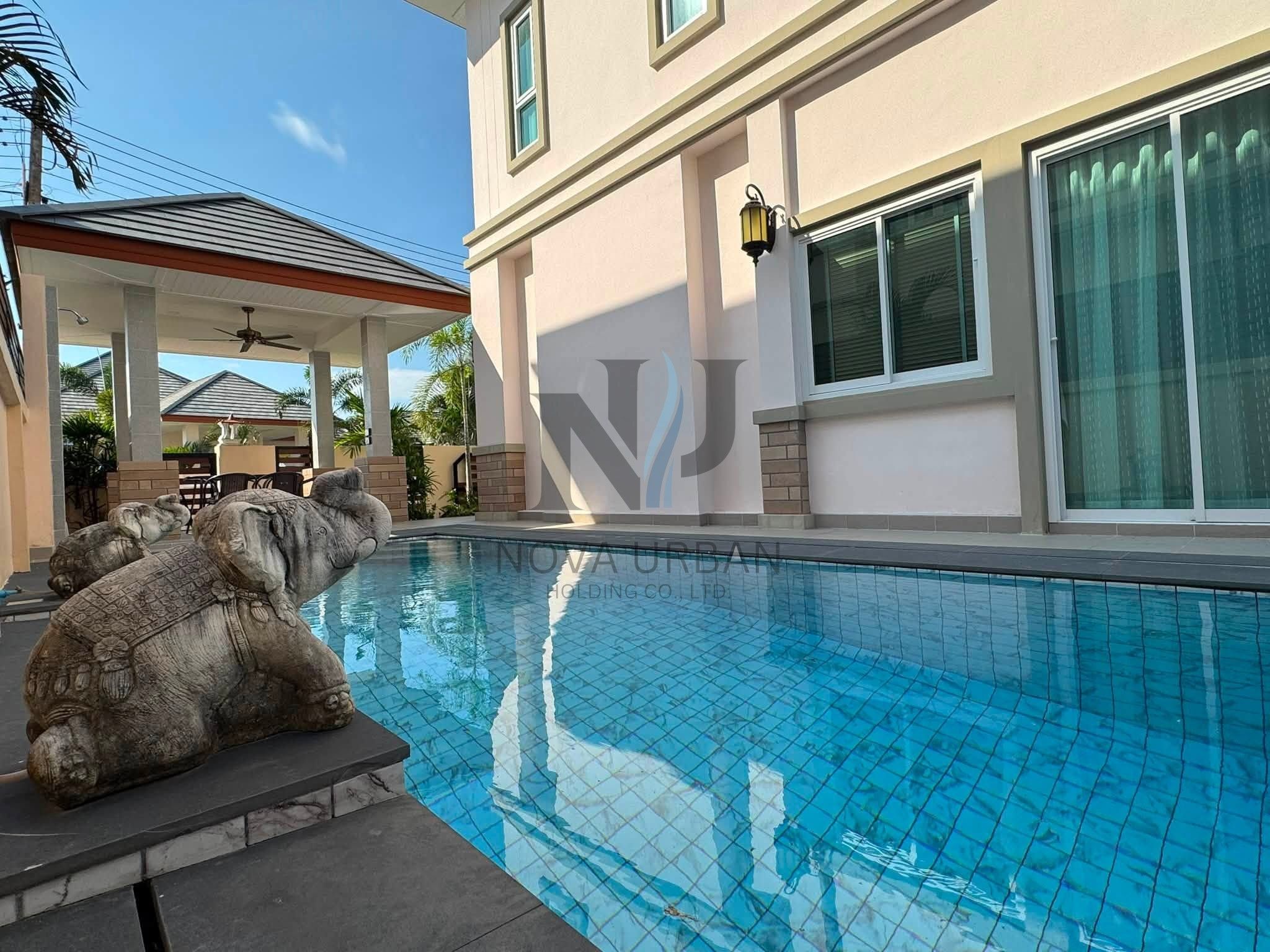 4 Bedroom Villa For Rent At Baan Dusit Garden