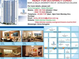  Apartment for sale at The Grand Towers Manila, Malate