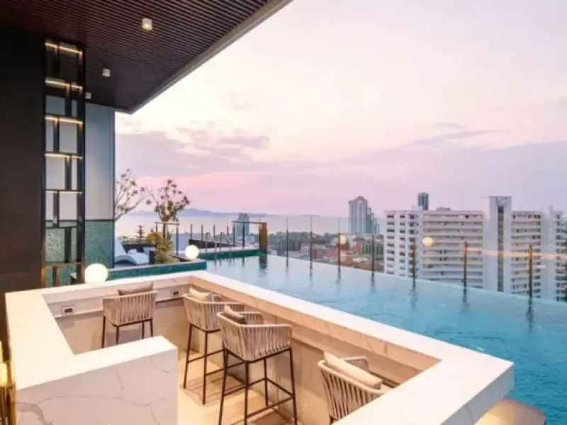 1 Bedroom Condo For Rent At Beverly Mountain Bay Pattaya