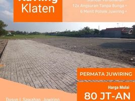  Tanah for sale in Klaten, Jawa Tengah, Juwiring, Klaten