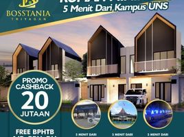 2 Kamar Rumah for sale in Karanganyar, Jawa Tengah, Jaten, Karanganyar