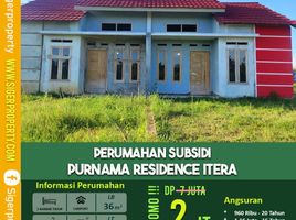 2 Kamar Rumah for sale in Lampung, Sukarame, Bandar Lampung, Lampung