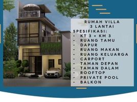 3 Kamar Vila for sale in Batu, Malang Regency, Batu