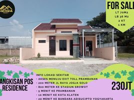 2 Bedroom House for sale in Jagonalan, Klaten, Jagonalan