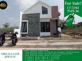 2 Bedroom House for sale in Klaten, Jawa Tengah, Klaten Utara, Klaten