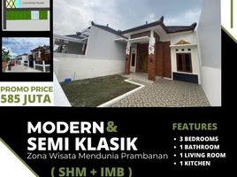 3 Bedroom Villa for sale in Jawa Tengah, Prambanan, Klaten, Jawa Tengah