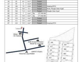  Land for sale in Klaten Selatan, Klaten, Klaten Selatan