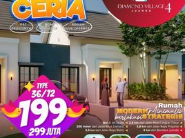 2 Kamar Rumah for sale in Buduran, Sidoarjo, Buduran